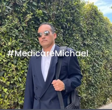 Michael C. Torres, Medicare Michael, out visiting clients